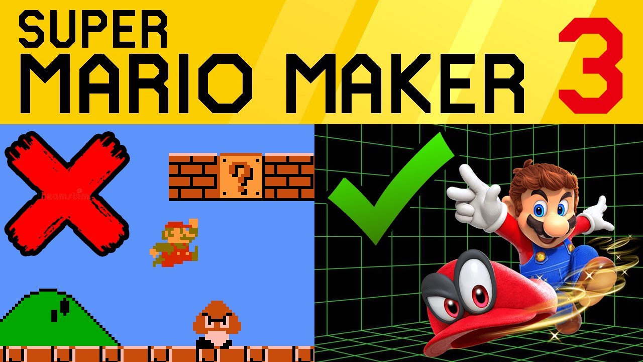 Почему Mario Maker 3 ОБЯЗАТЕЛЬНО должен быть в 3D