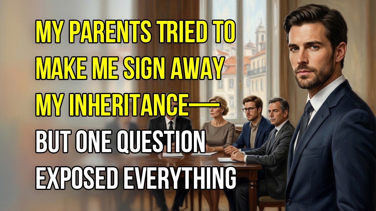 My Parents Tried to Take My Inheritance After the Funeral—One Question Destroyed Them