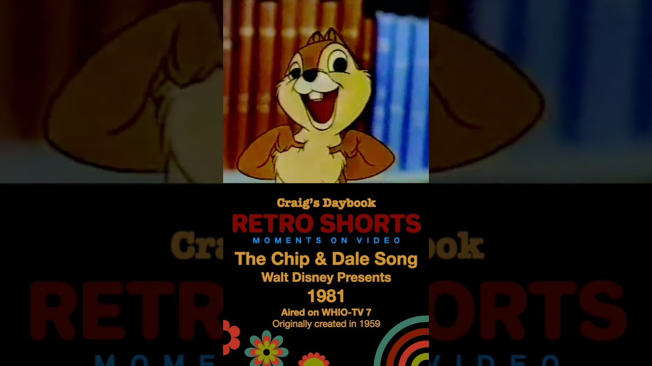 Retro 1981 - Chip and Dale Song Intro - Walt Disney Presents - 