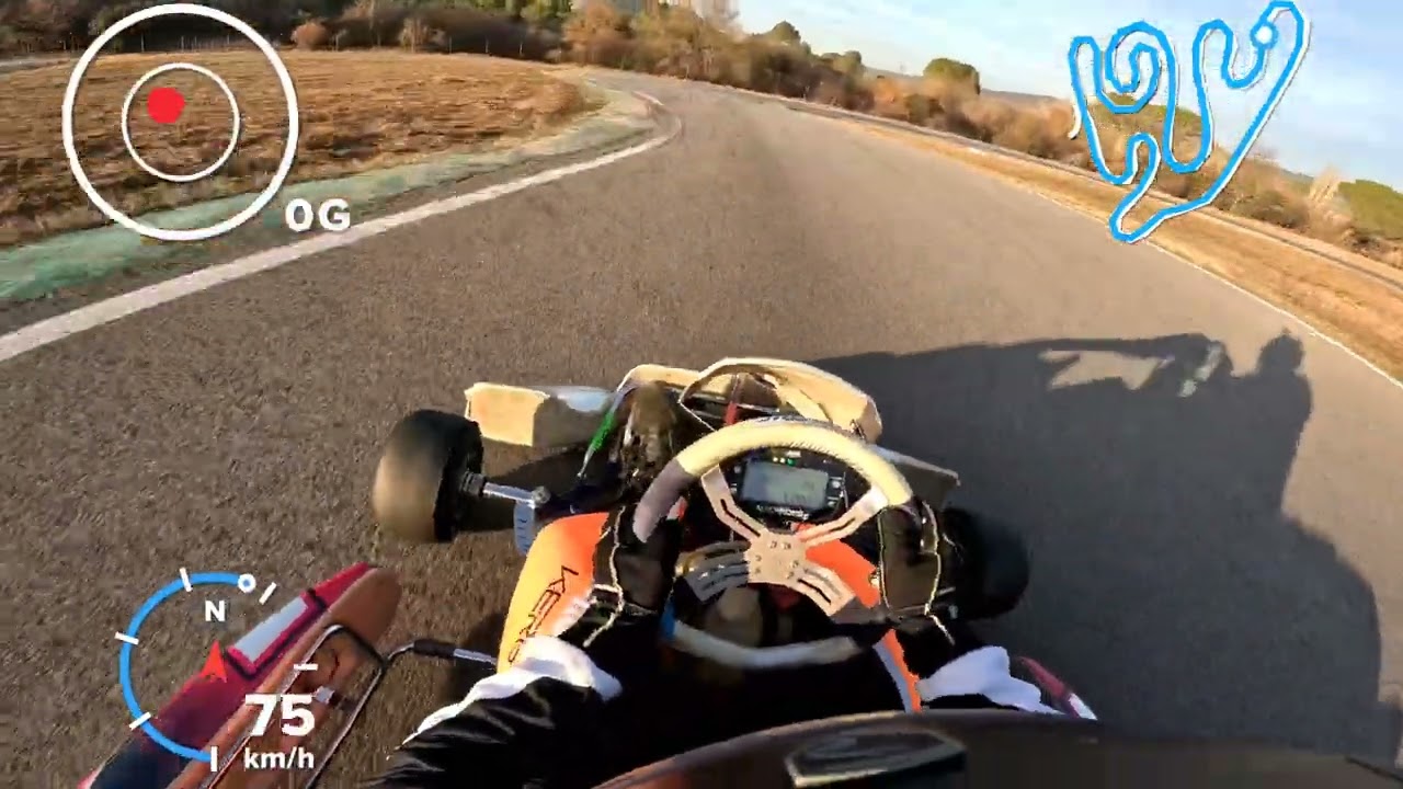 Karting Rotax Max 125cc - Circuito Karting Sallent - Vuelta rápida 1:09.090 - 4K 60 FPS