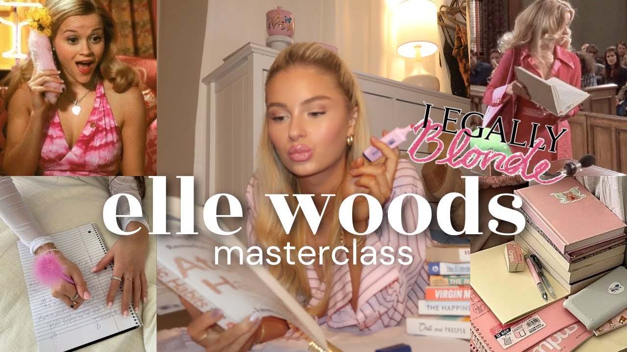 HOW TO BE ELLE WOODS ♡ fashion, beauty, mindset tips
