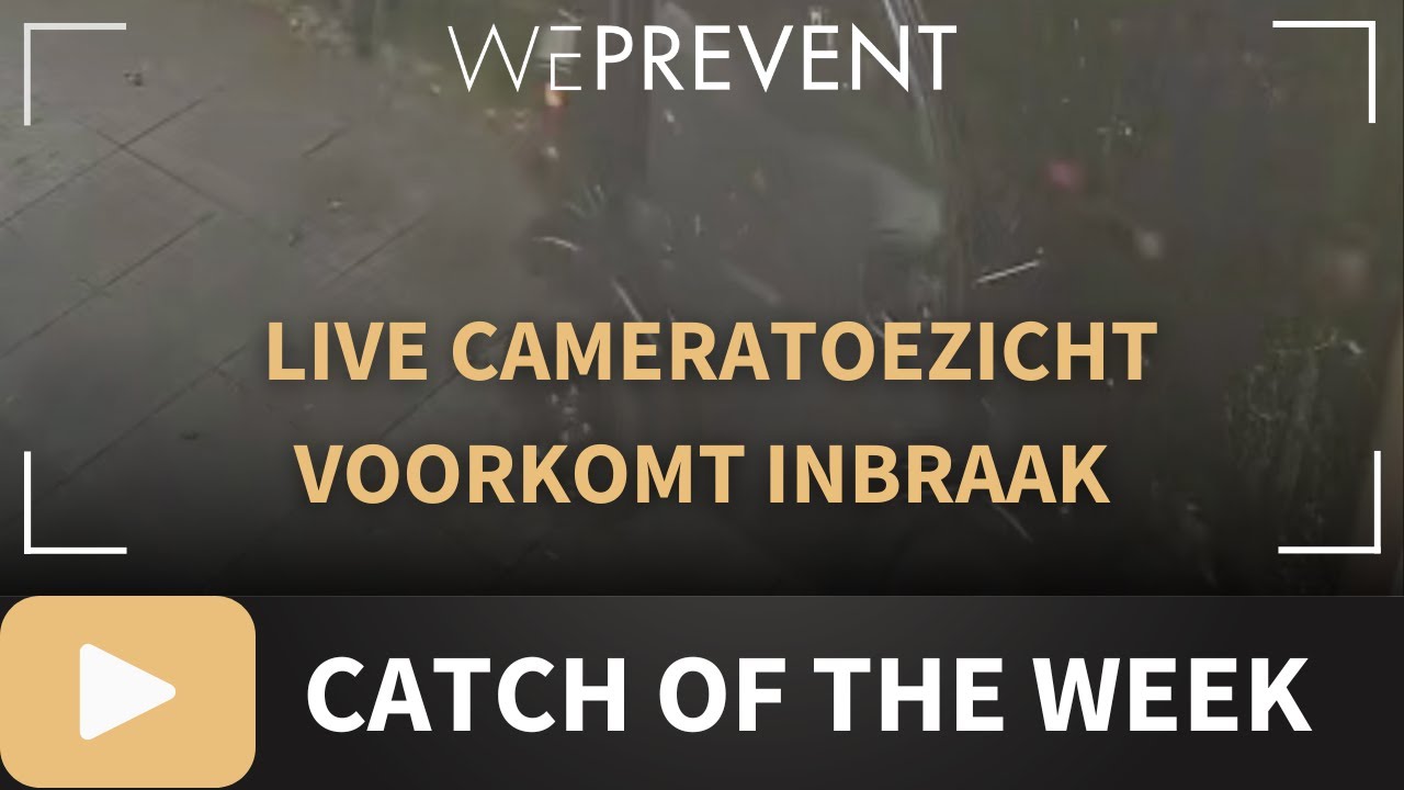 Inbraak voorkomen dankzij live cameratoezicht | Verdachte bij voordeur weggejaagd