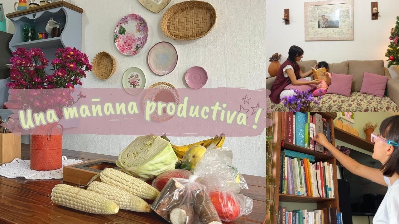 Una mañana productiva | limpieza y organización | hacemos un caldo de res.