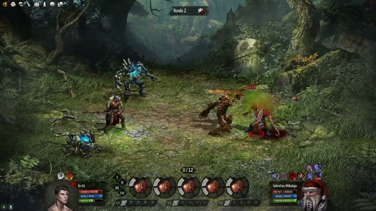 Sekretarz Mikołaja bity bb140  vs  mo130 z taką samą watahą - Broken Ranks Event Świąteczny 2022