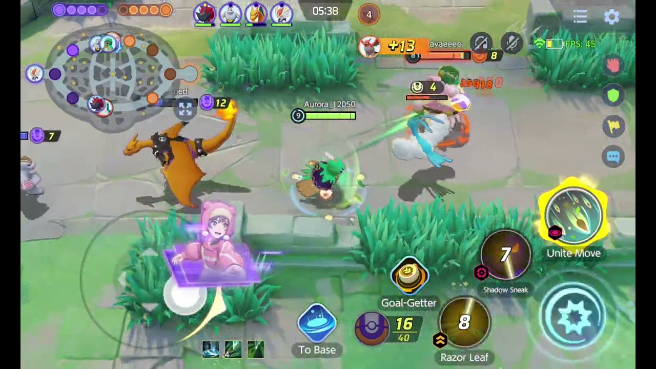 Decidueye gameplay || Casual - Theia Sky Ruins (Kyogre) || #AuroraElysgaming, #PokemonUnite 28012026