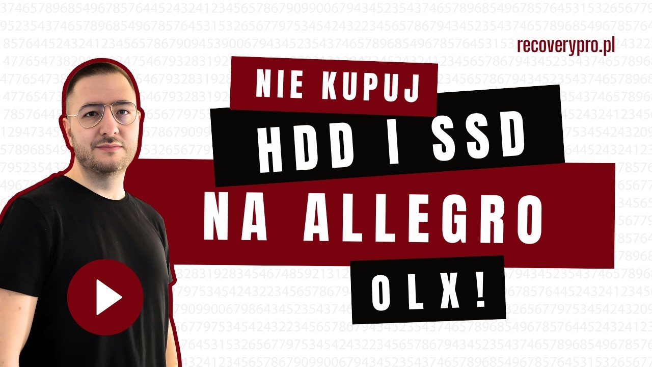 Jak NIE stracić danych? Tak wygląda podrabiany dysk z OLX i Allegro!