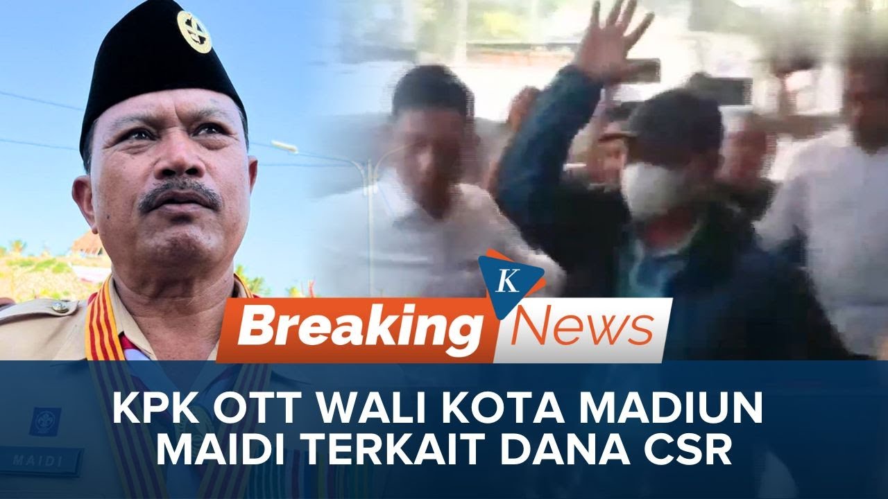 KPK OTT Wali Kota Madiun Maidi Terkait "Uang Jatah" dan Dana CSR