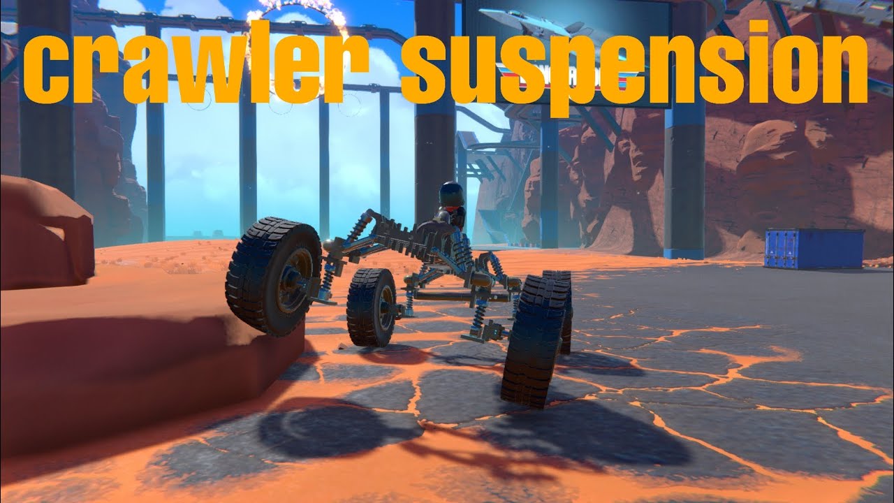 how to make crawler suspension in trailmakers