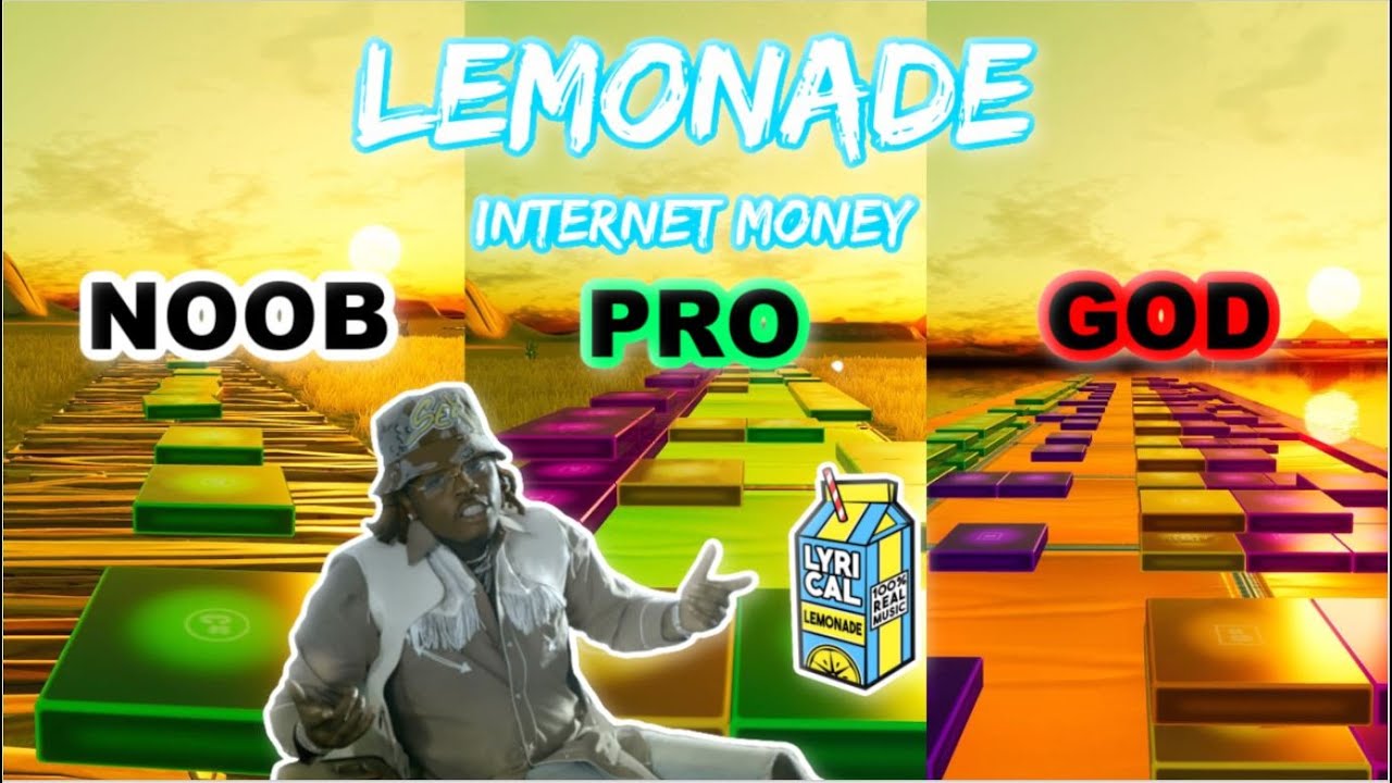 Internet Money - Lemonade - Noob vs Pro vs God (Fortnite Music Blocks) With Code!