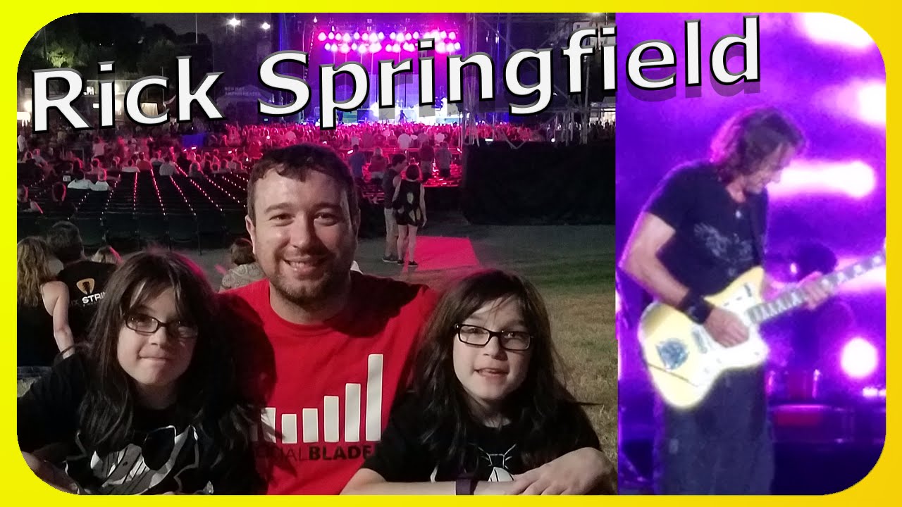 Our First Concert!! Rick Springfield!!