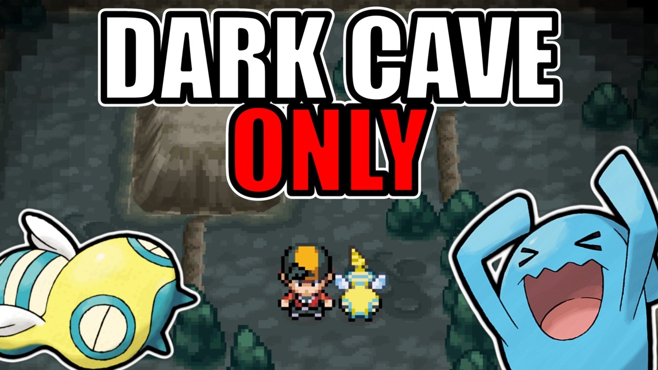 Пройдите Pokémon Heart Gold, используя только покемонов из Dark Cave!