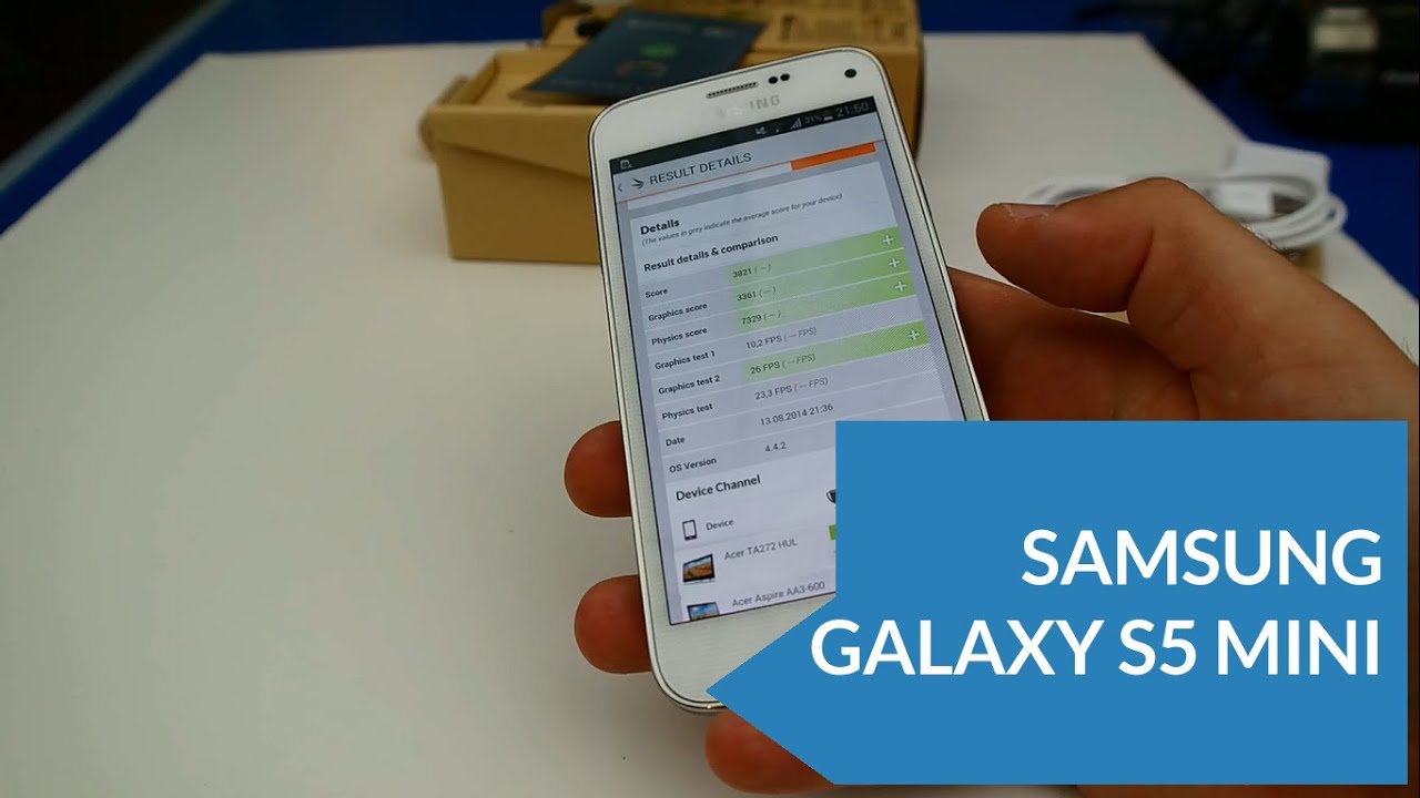Samsung Galaxy S5 Mini Testy syntetyczne pamięć RAM i płynność interfejsu | Robert Nawrowski