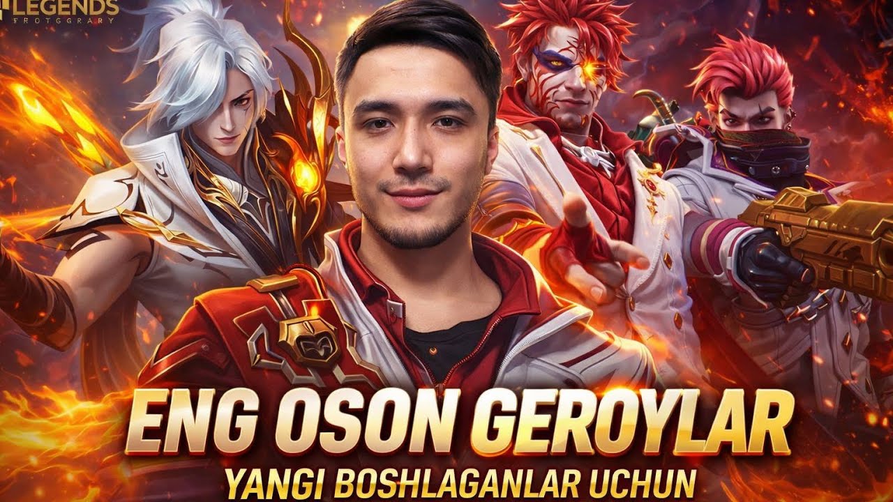 ENG OSON GEROYLAR YANGI BOSHLAGANLAR UCHUN #mlbb 