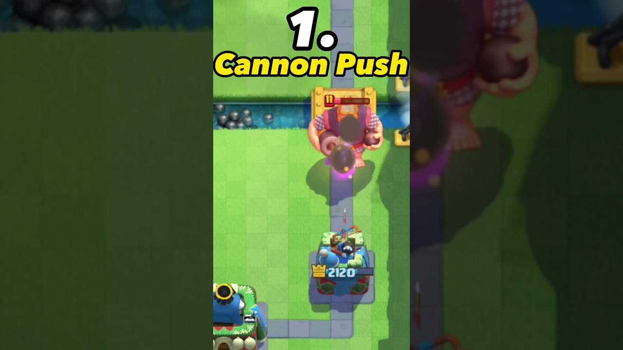 Useful Cannon Techs You MUST Know in Clash Royale