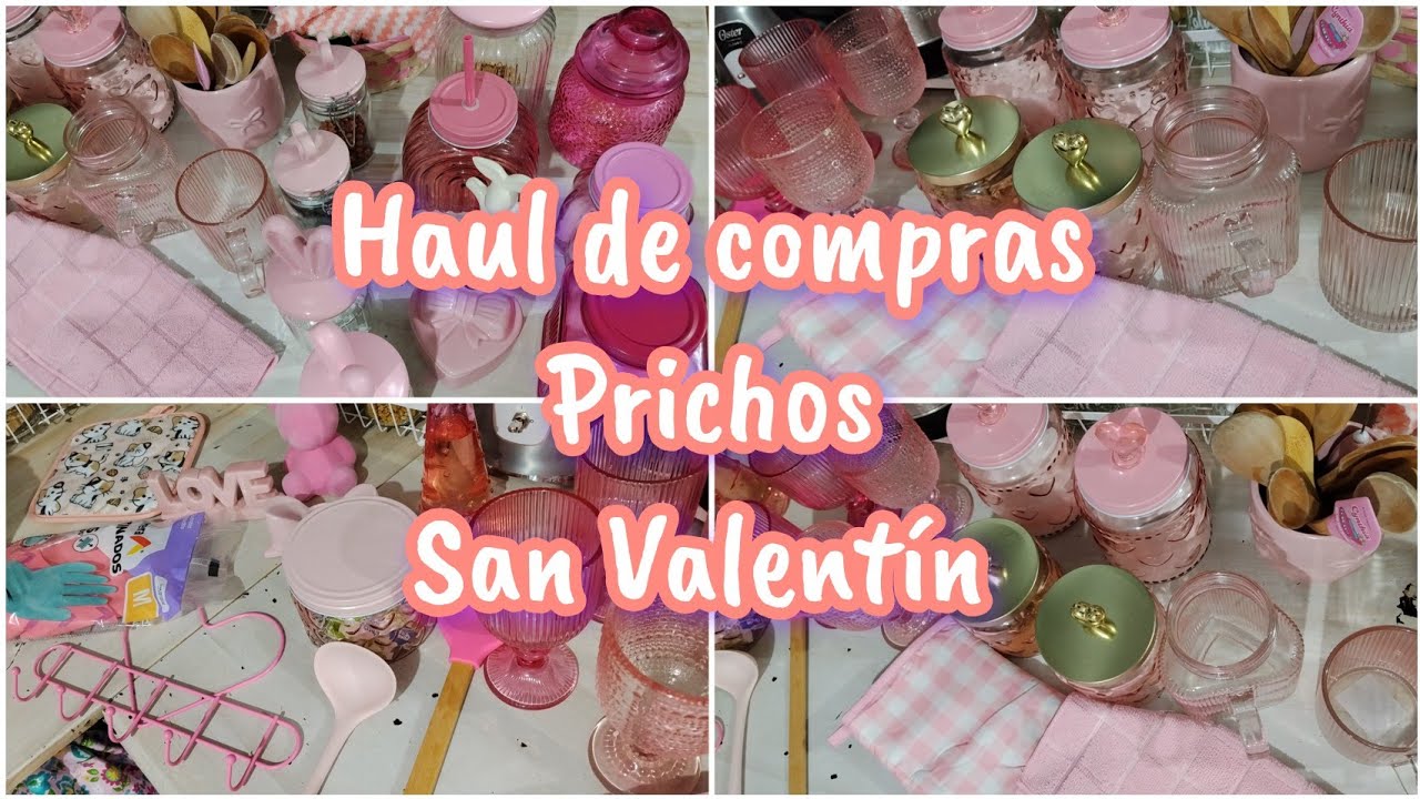 Haul de compras prichos san Valentín 🎀❤️☺️