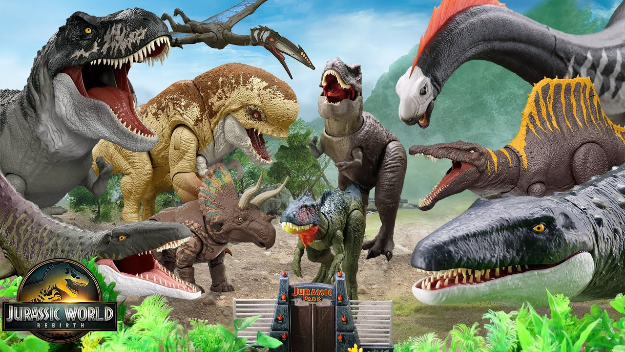 Unboxing EVERY Jurassic World Rebirth Figure! (part2)
