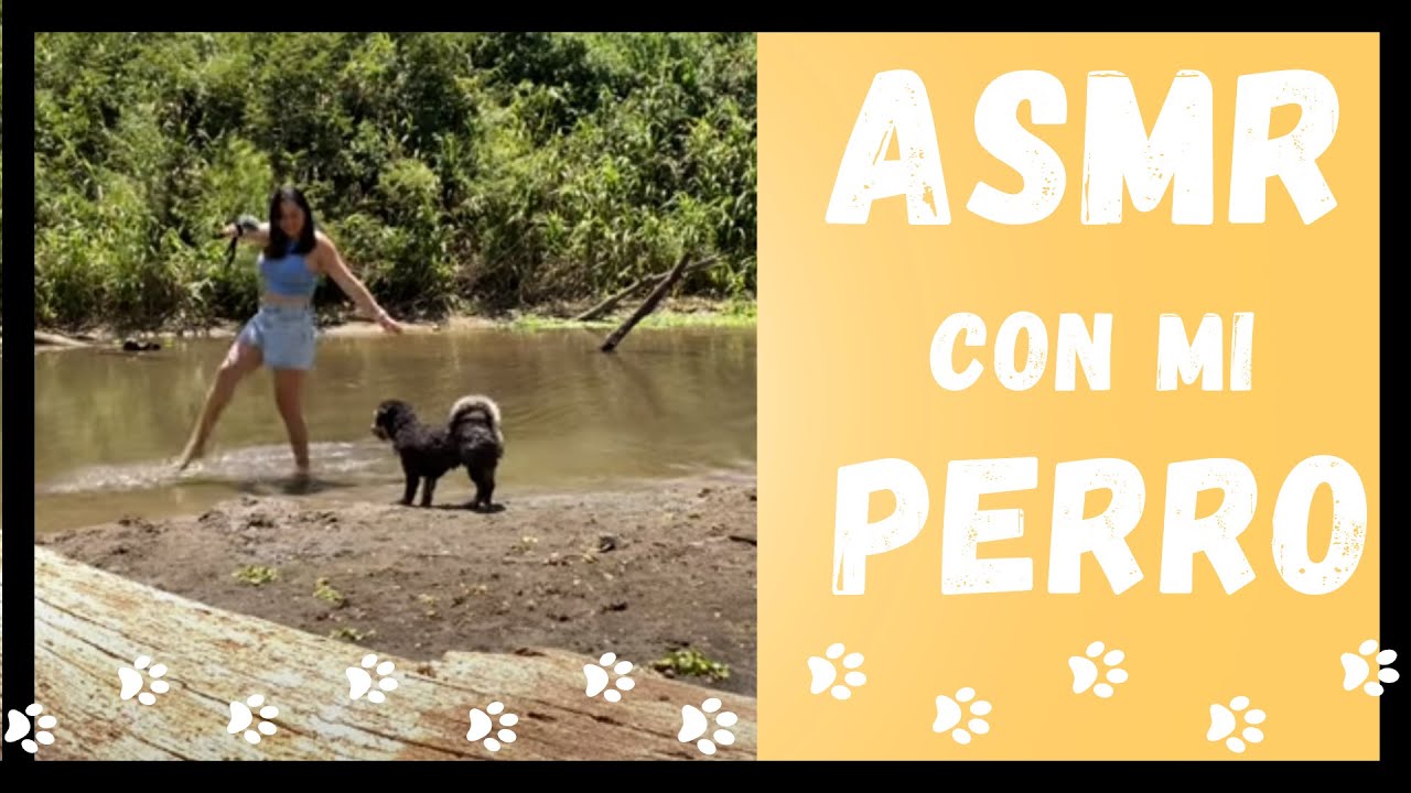 ASMR Con mi perro / ASMR en español / Story time / ASMR Naturaleza / Río