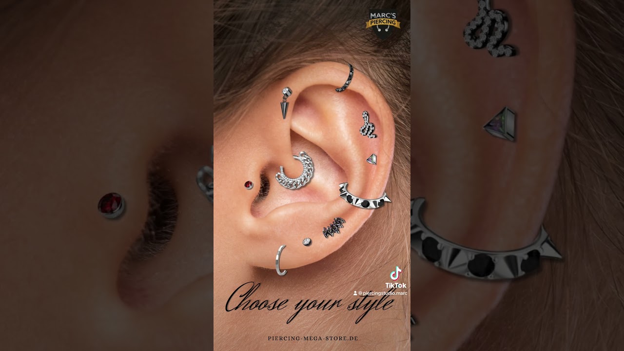 Choose your style ⚡️ Order NOW! @ Piercing Mega Store 🛍️ Link in Bio!