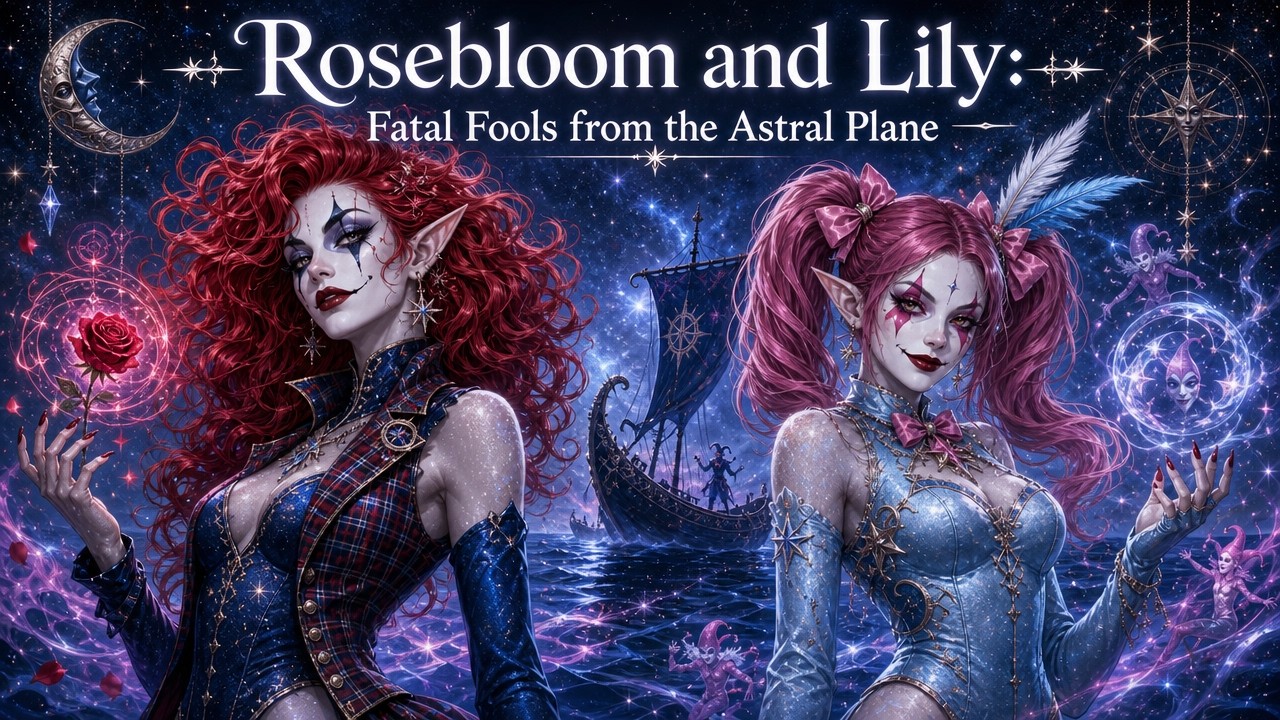 Rosebloom and Lily: Fatal Fools from the Astral Plane