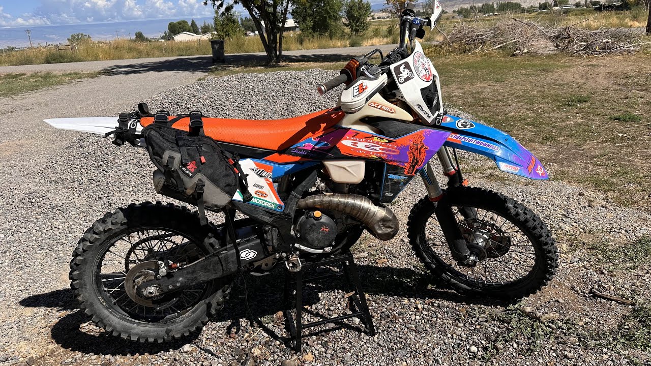 @rmatvmc Tusk Saddle Bags Review | 2023 300XC | R&Duro easy clutch