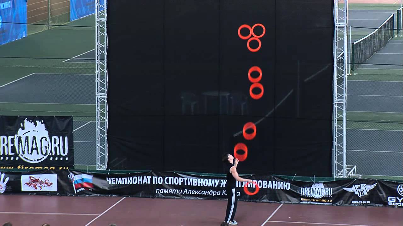 RFSJ-1-е Соревнования по Спортивному Жонглированию