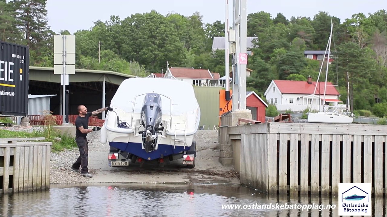 Østlandske Båtopplag  Sjøsetting i Son  HQ 0