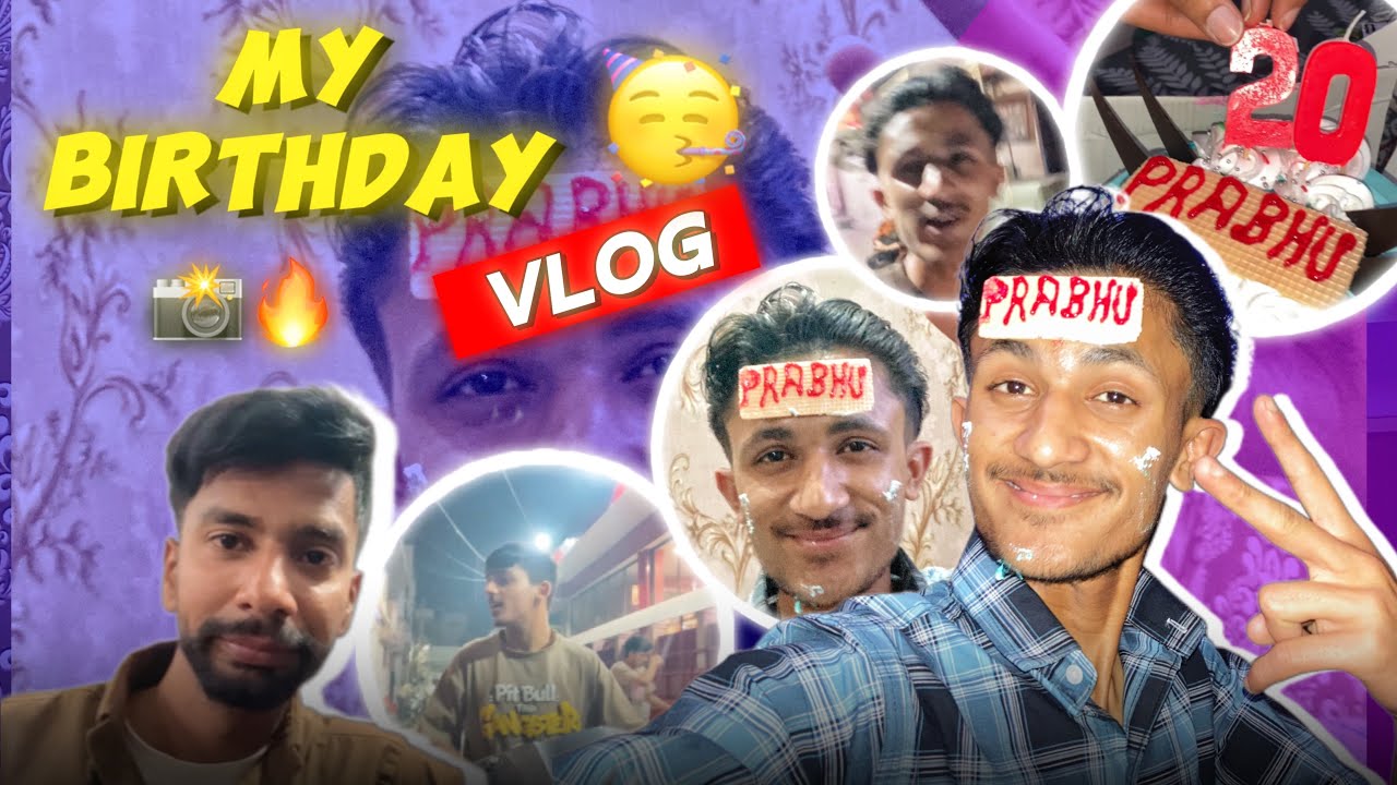 My birthday vlog 🔥❤️🥳.  