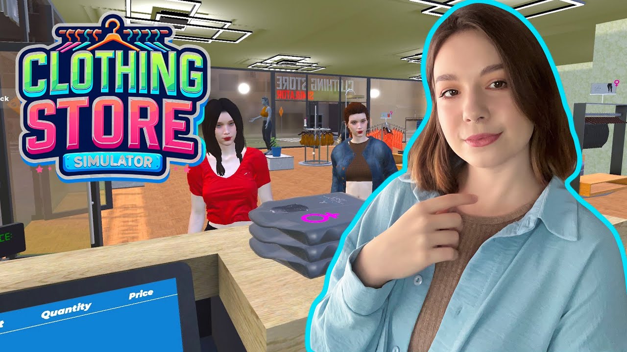 Clothing Store Simulator | Прохождение на Русском | Обзор | Стрим