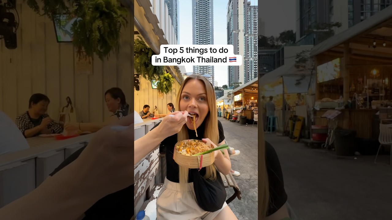 Top 5 things to do in Bangkok Thailand 🇹🇭
