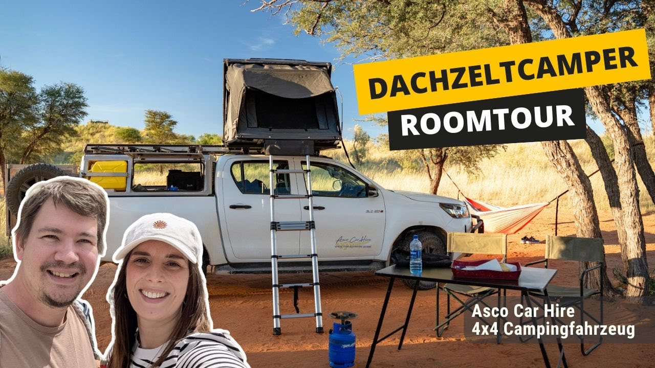 Dachzeltcamper Asco Car Hire | Roomtour - Alle Funktionen des Campers & nützliche Gadgets