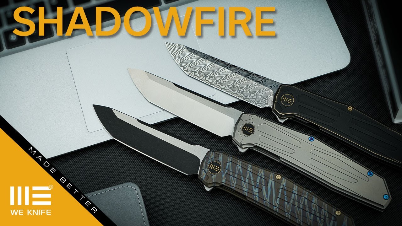 WE Knife Shadowfire New Product Overview