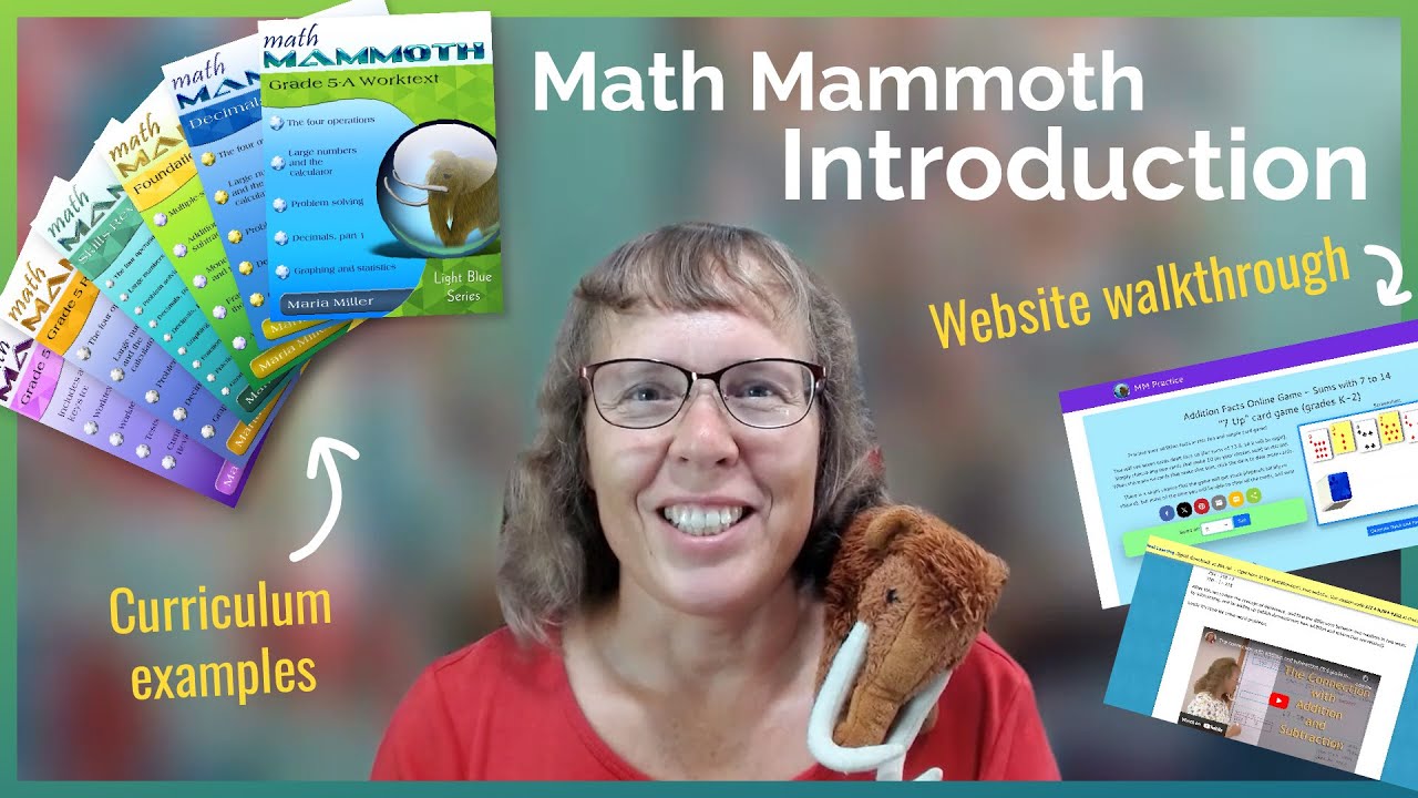 Introduction to Math Mammoth curriculum - by the author - official FULL TOUR around MM