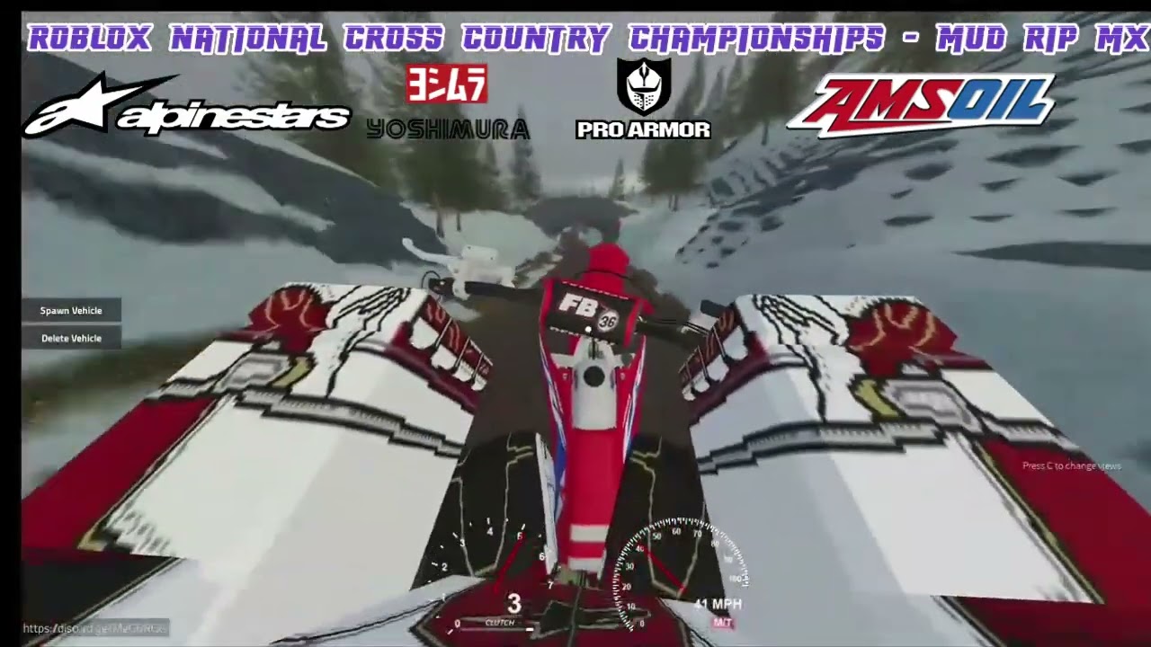 Roblox National Cross Country Championships - Mud Rip MX 2nd Place - Boot Lake Dirt Bike Park