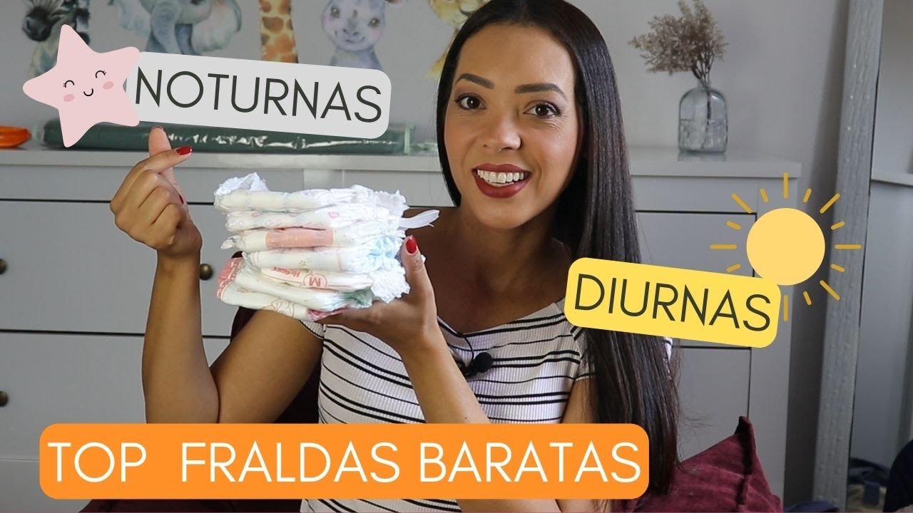FRALDAS BOAS E BARATAS PARA USO DIURNO E NOTURNO