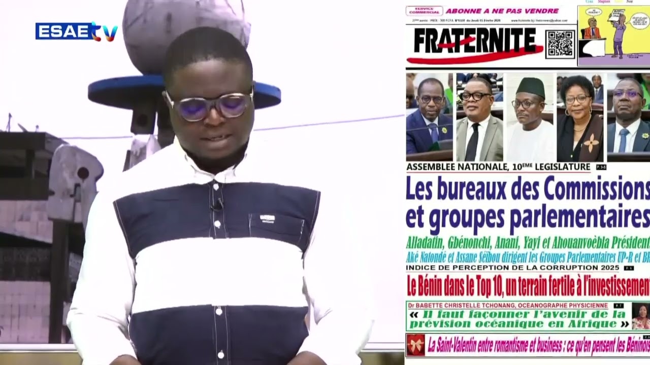 LA UNE DES JOURNAUX DU JEUDI 12 FÉVRIER 2026