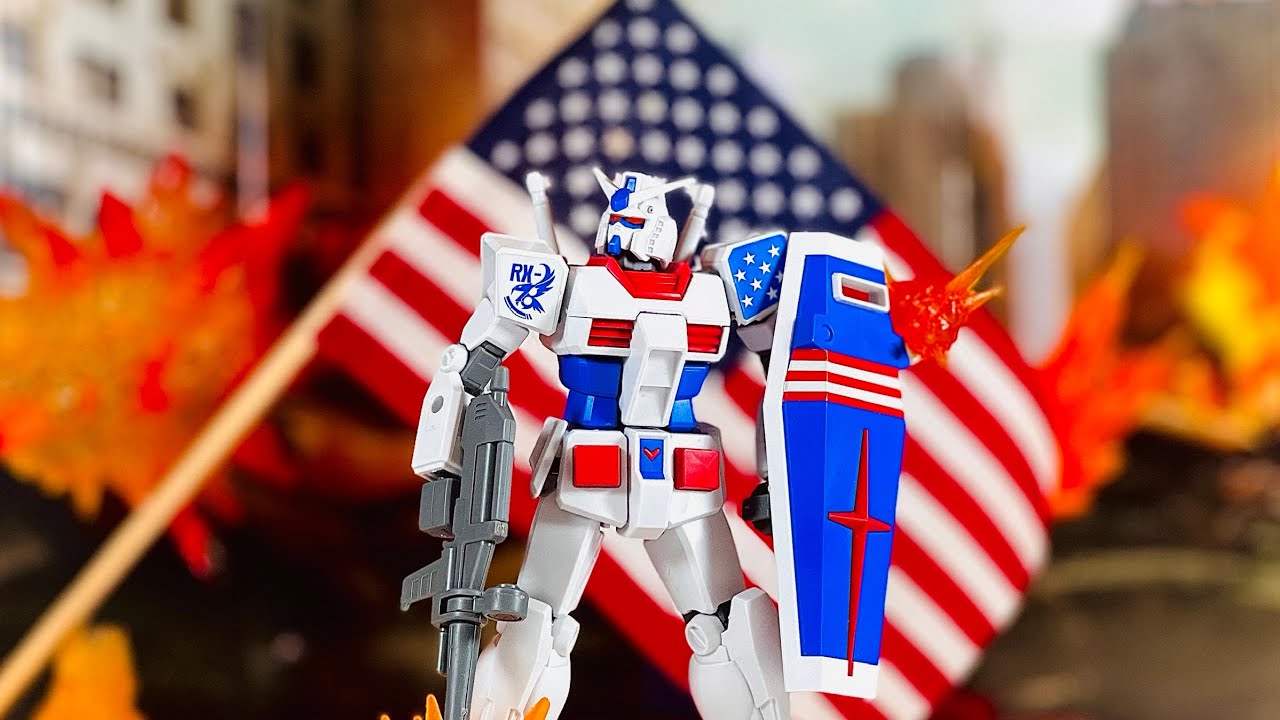 Обзор сборной модели Bandai Entry Grade RX-78-2 [American Type] из серии Gundam Breaker Battlogue