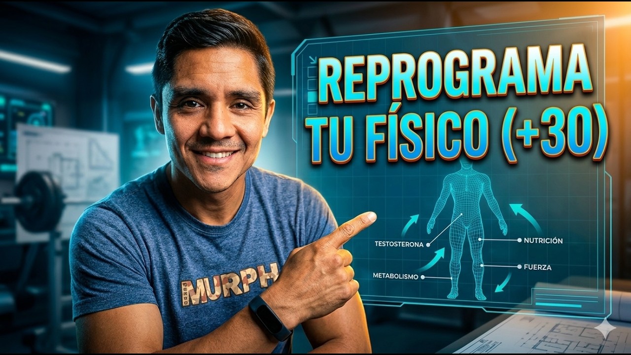 si tienes mas de 30 años este video es para ti! EL BLUEPRINT para el cambio fisico.