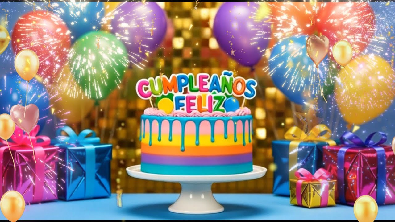 Feliz Cumpleaños en Español 2026 🎶 Canción Infantil para Bebés y Niños