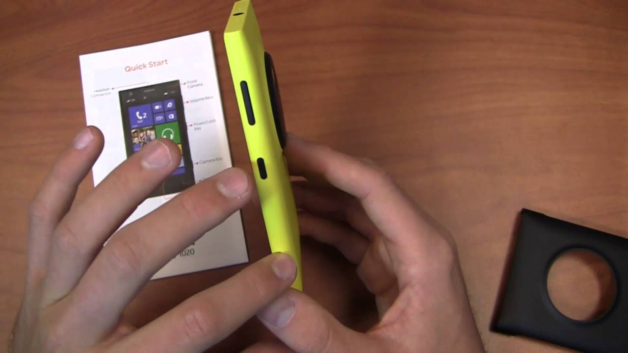 Nokia Lumia 1020 Unboxing