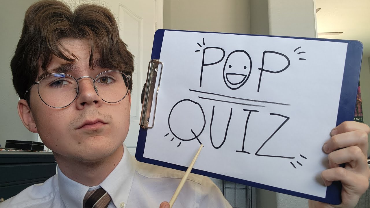 ASMR your calming pop quiz