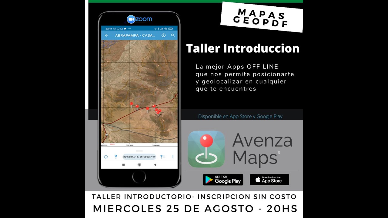 Avenza Maps - Como usar   la mejor Apps Off line que me animo decir que reemplaza a un GPS fisico.