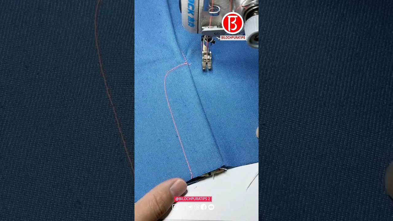 How To Make Pants concealed zipper Sewing Tutorial Part 04