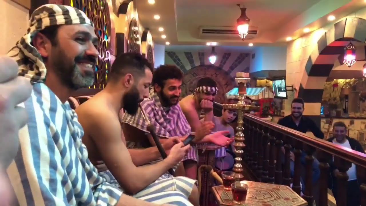 سهرة بالحمام العثماني وتقليد الفنان احمد القطريب لياسر العظمة رحلة لبنان 7