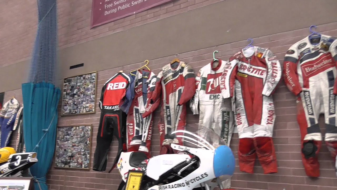 BRIAN REID tribute stand at Dromara Destroyers Motorbike Show