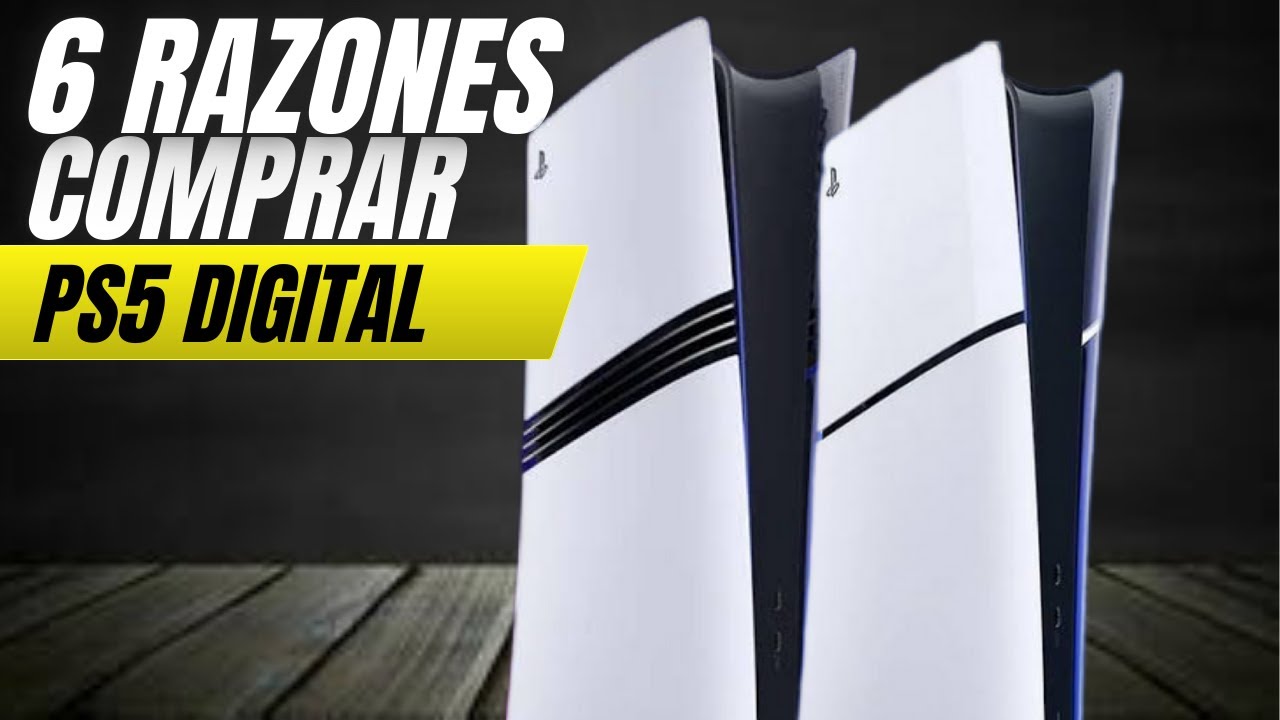 6 razones para comprar una PS5 DIGITAL EDITION🔥PS5 digital vs ps5 estándar 👌🏽