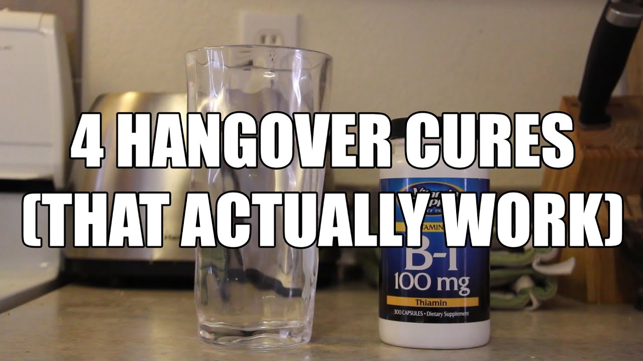 4 Hangover Cures (That Actually Work)