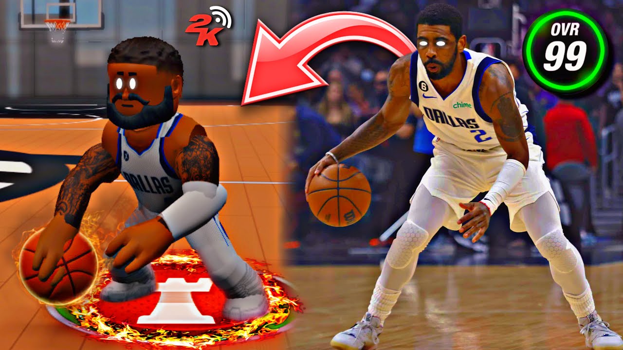 Я стал Кайри Ирвингом в Roblox Basketball и ЗАХВАТИЛ ЕГО!!..