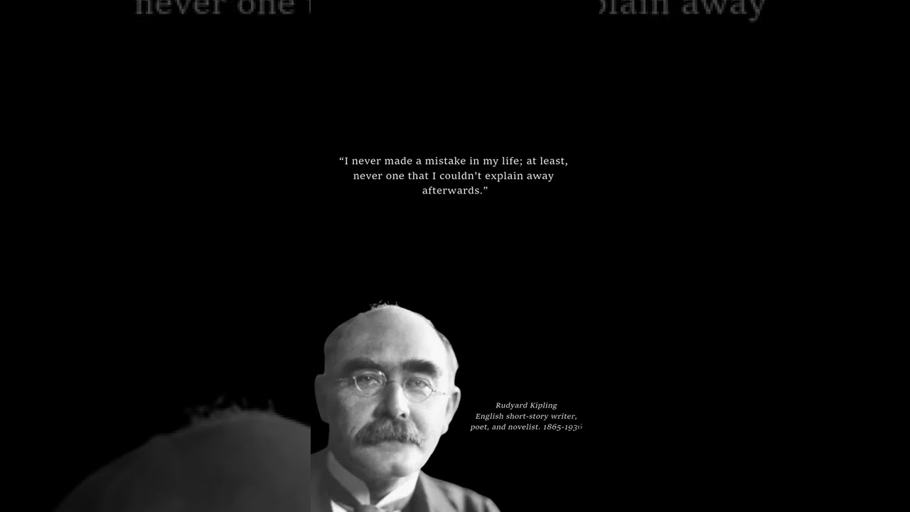 Life Motivation Quotes From Rudyard Kipling | Life-Changing Quotes #shorts