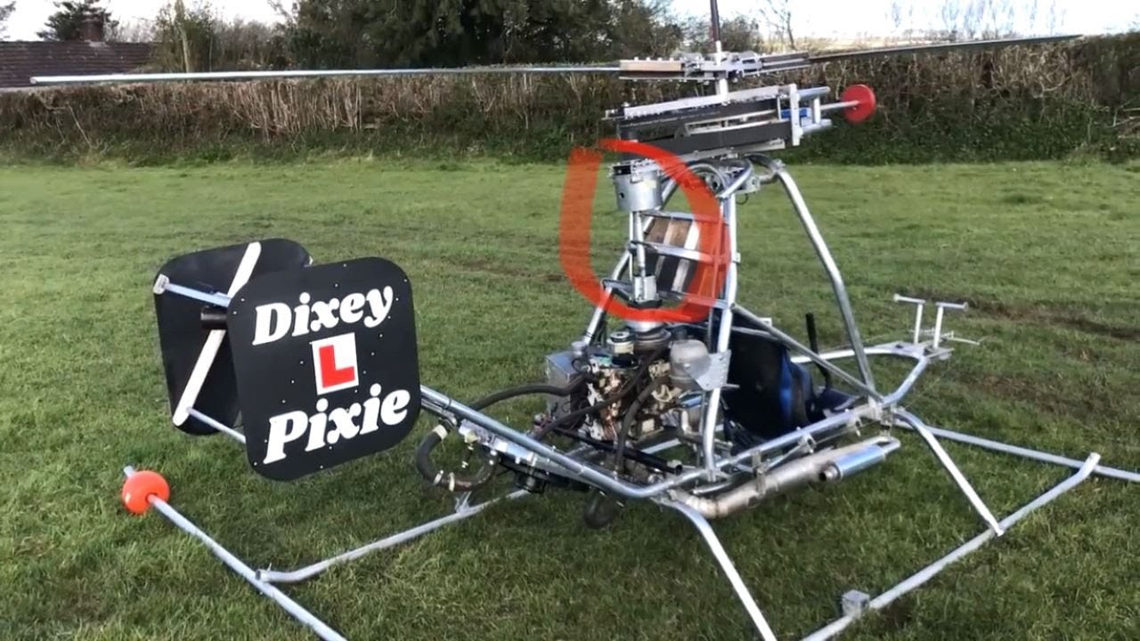 Homemade Helicopter rebuild PT4 , driveshaft UJ making and a new idea