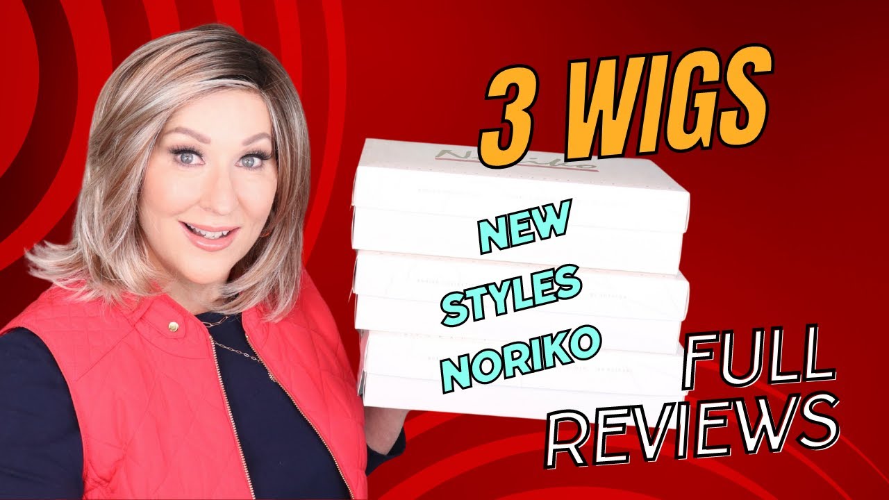 3 NEW wigs from NORIKO | Kade | Nour | Zeal | FULL REVIEWS OF EACH STYLE! MUST SEE VIDEO!